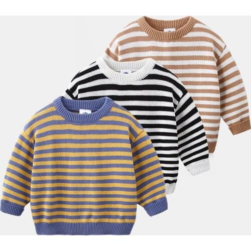 2020 Autumn Winter Kids Sweater Children New Year Clothing Boys Girls Cotton Pullover Baby Costumes SD73
