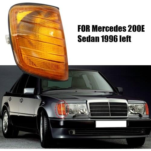 Amber Lens Corner Light Turn Singal Parking Lamp No Bulb for Mercedes Benz W202 C180 C220 C200 C250 C230 C240 1248261243