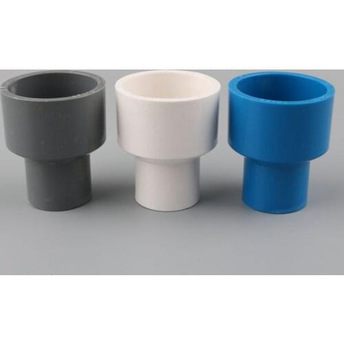 3pcs PVC 25-20mm 32-20mm 32-25mm Straight Reducing Connectors Water Pipe Adapter Fish Tank Tube Joint Garden Irrigation Fittings