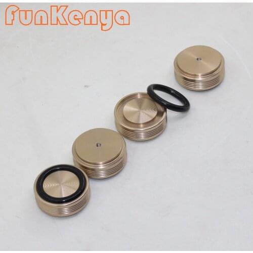 44*17mm Aluminum Machine Feet Quality Shockproof Rubber Ring DIY Set Computer Foot 44mm