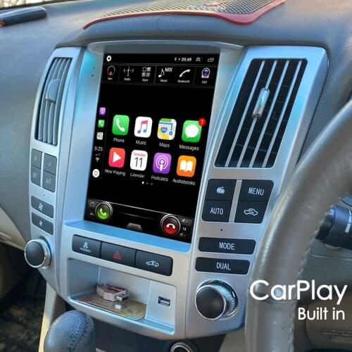 Car Radio Multimedia Player Car GPS Navigation For Lexus RX RX300 RX330 RX350 RX400H 2004-2008 Carplay Player Stereo 4G Lte
