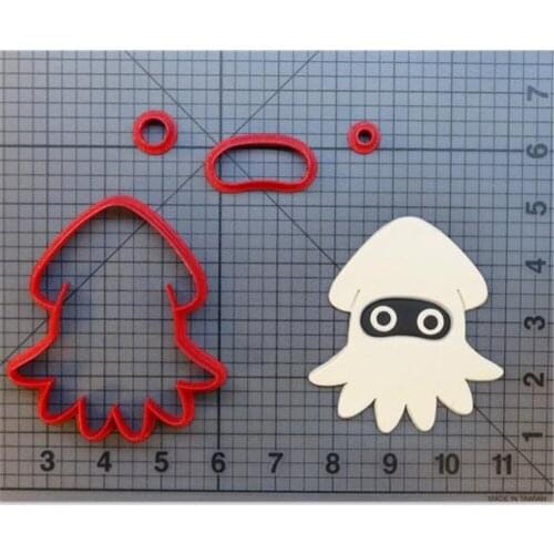 Pastry Mold Cookie Moulds Cookie Cutter Patisserie Christmas Pastry Mold Cake Decorating Tools Kitchenware Cartoon Mario Octopus