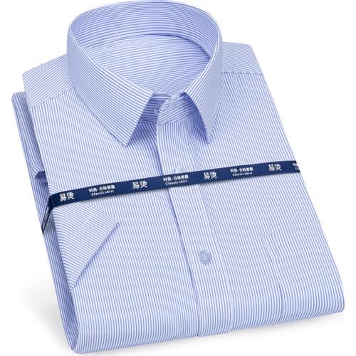 HOWDFEO Men's Striped Shirts