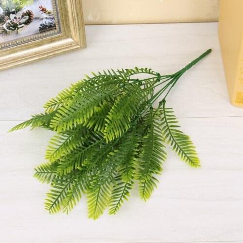 Artificial plants plastic Persian grass fern flower wedding decoration fake flowers green ferns simulation plastic Persian grass
