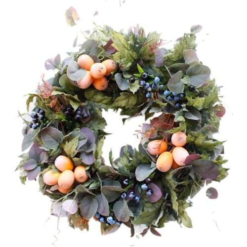 Fall Door Decoration Artificial Rattan Vine Wreath Fall Wedding Autumn Front Door Wreaths Front Door Wreath Farmhouse Decors