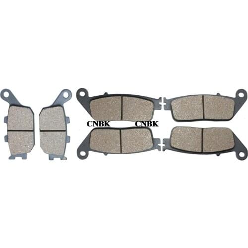 F+R Brake Pads Set for HONDA 600 CB FY F1-6 Hornet CB600 CB600 Hornet 2001 2002 2003 2004 2005 2000 - 2006 Front Rear