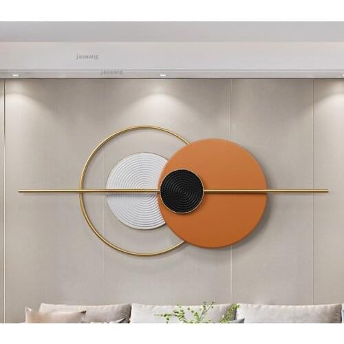 Wrought Iron Living Room Wall Pendant Modern Dining Room Three-dimensional Decorative Pendants Nordic Bedroom Cafe Wall Hanging