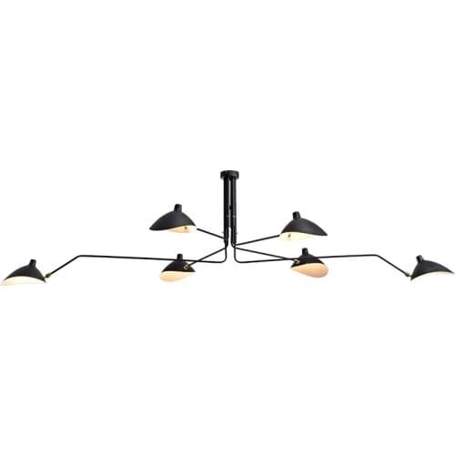 Chandelier creative personality modern duplex building living room dining room art industrial wind chandelier