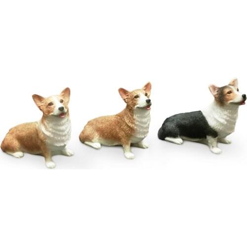 Fashion Kirky Dog Model Car Handicraft Decoration Gift Decoration Crafts Figurines Miniatures Murals Furnishing Accessories Gift