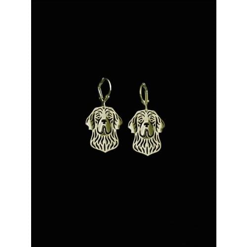 Trendy high quality Clumber Spaniel drop earrings gold silver wholesale earrings women fashion jewelry from india bridal earing