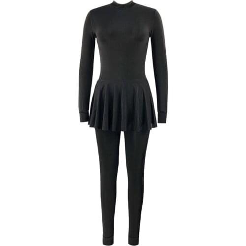 2021 New Muslim Women Burkini Swimwear One-piece Full Cover Burkini Swimsuit Beachwear