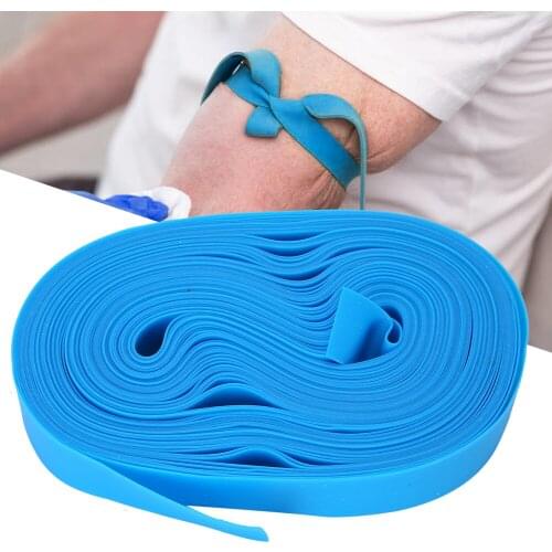 Disposable Tourniquet Elastic Emergency Aid Hemostatic Necessities for Nurses Medical Hemostatic Necessities Disposable Use Blue