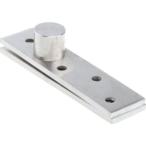 OOTDTY Up Down Shaft Stainless Steel Door Rotating Hinge Pivot 75/100mm 360 Degree