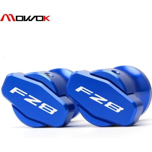 Latest Item CNC Swingarm Spools Sliders Stand Screws Blue For Yamaha FZ8 2011 2012 2013 2014 2015