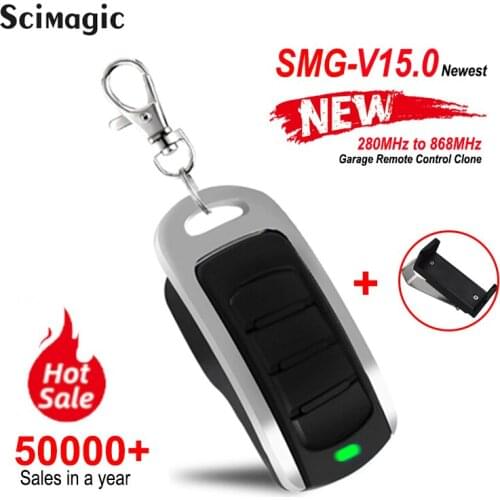 Garage Remote Control Gate Door Opener 280MHz to 868MHz Code Grabber Multifrequency 433mhz 868/315/390mhz 4 IN 1 Duplicator IPX6