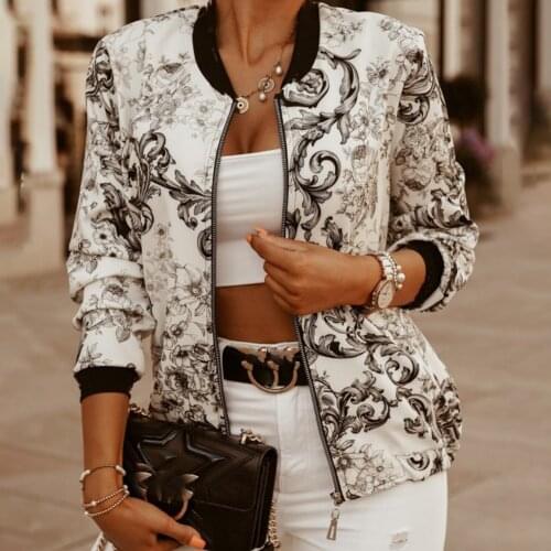 RHJPEADL Women's Bomber Jackets