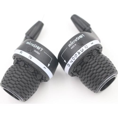 Trip 8 speed microshift twist grip bike gear shifters compatible for shimano 8 speed