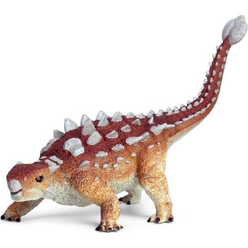 Saichania Ankylosaurus Figure Dinosaur Decor Toy Collector Animal Model Kid Gift Simulation Animals Figurines Educational Model