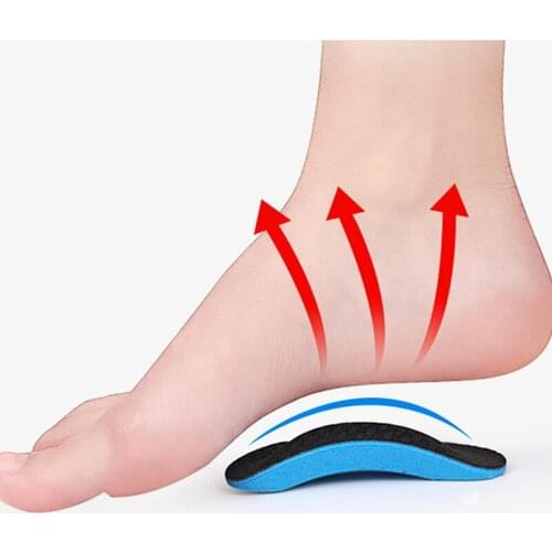 Foot Care Insoles Orthopedic Insoles Correcting Flat Feet Support Soles Feet Care Inner Outer Eight-shaped Sports Pads Foot Pads