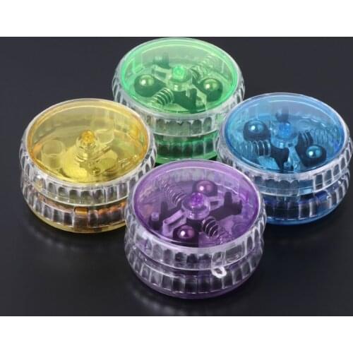 4pcs YoYo Light Up Clutch Mechanism Toy Yoyo Trick Speed Ball Kids Toy 4X7C