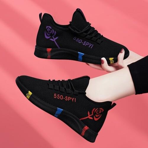 Running Shoes for Women Light Soft Sneakers Breathable Air Mesh Woman Gym Sports Shoes Zapatillas Deportiva Mujer Tenis Feminino