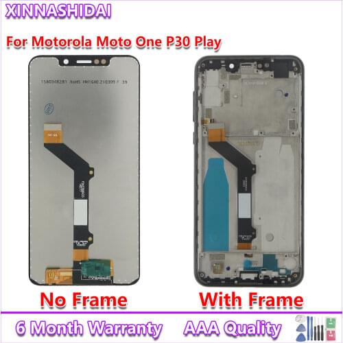LCD Screen For Motorola Moto One P30 Play Display Assembly XT1941-1 XT1941-3 XT1941-4 LCD Display Touch Screen