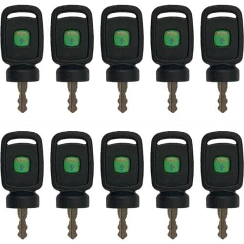 10pc key For Sunward Excavator Ignition Key with OEM Logo 14607