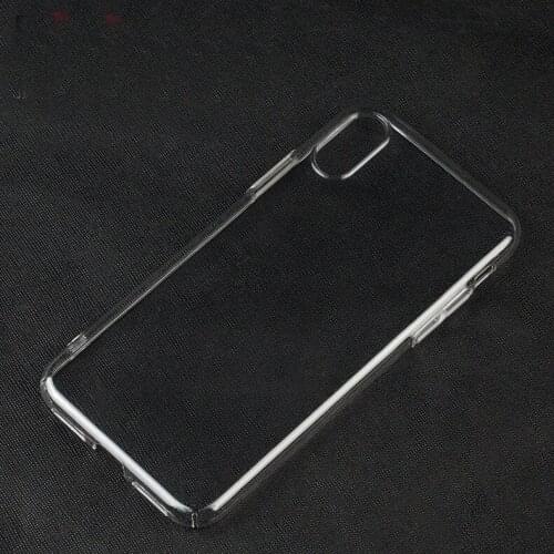 100pcs/lot.4 sides protective Ultra Clear Crystal Transparent Hard Back Case Cover Shell for iPhone XS/iPhone X (universal)