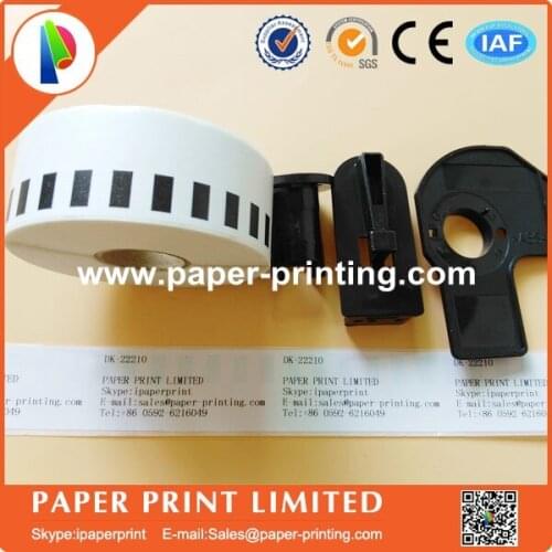 16x Rolls Brother Compatible Labels dk 22210 dk-22210 dk 2210 dk22210 dk2210 Thermal paper 29mmx30.48m sticker Continuous Label