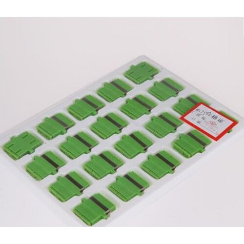 20PCS/bag SC to SC APC Duplex mode Fiber optic Adapter Optical fiber coupler Fiber flange SC APC connector factory