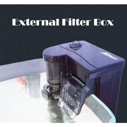 ATMAN HK-0 series fish tank filter three-in-one submersible pump equipment plug-in waterfall mini de-oil film mute