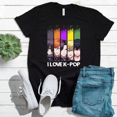I Love K Pop Korean Gayo Pop Music Boygroups Boyband Idol South Korea Aegukga K Drama Saranghae Hangul Bias T Shirt Hoodie