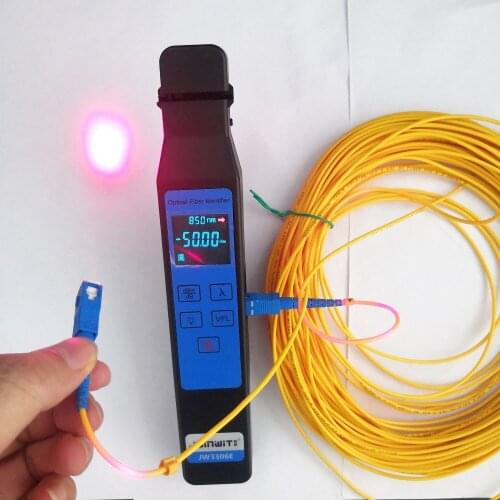 New Fiber Optic Identifier Live Fiber Identifier with Built in Optical Power Meter and 10mw Visual Fault Locator