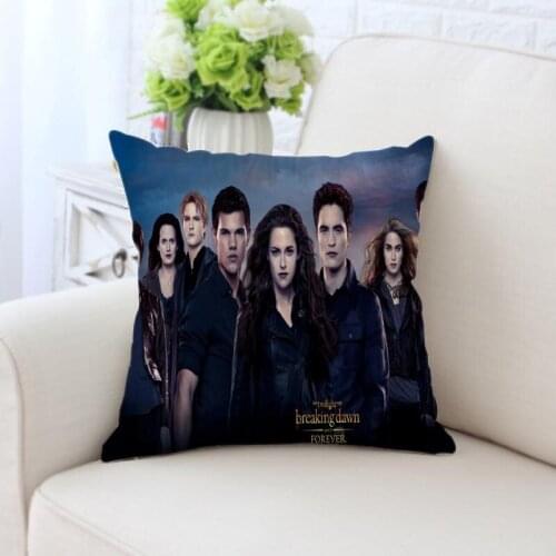 Custom twilight Pillowcase Square Zippered Home Decorative silk Pillow Cover Wedding Two Sides Printed Pillowcases