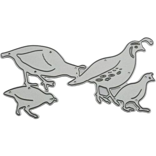 Chickens Metal Cutting Dies Stencil DIY Scrapbooking Album Paper Card Template Mold Embossing Craft Decoration
