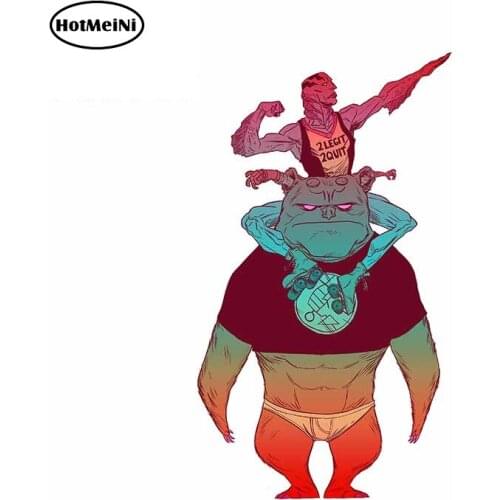 HotMeiNi 13cm x 7.5cm for Days of Abe Camper Car Stickers DIY Occlusion Scratch Body for Car Creative Sticker Decal for VAN