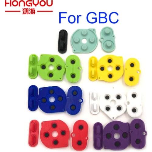 100sets Conductive Rubber Contact Pad Button D-Pad for Nintend GBC Console