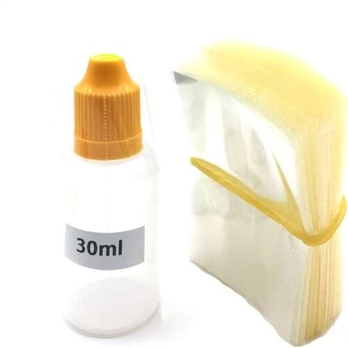 PVC Heat Shrink Wrap Film for 30ml E Liquid Plastic Bottles Heat Shrink Film shrink seals for E Juice Dropper Bottle DHL Free
