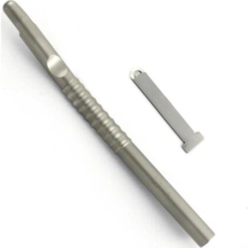 1Pcs Dental Implant Bone Scraper Grafting Bone Surgery Instrument Harvesting Curved