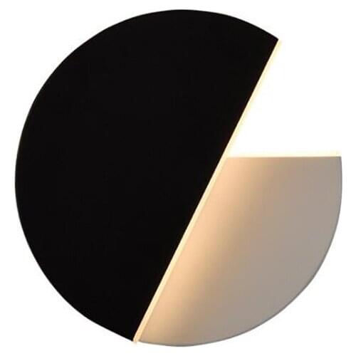 Modern Acrylic 10W LED Wall Sconces Rotatable Iron Lights Decorative Lamps Night Light Warm White for Bedroom, Dining Room