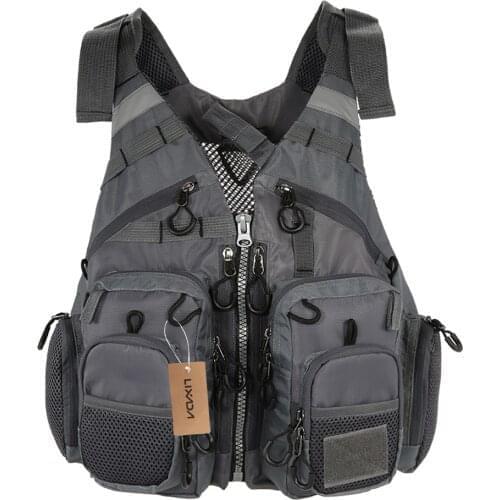 Outdoor Breathable Fishing Life Vest Superior Bearing Life Safety Jacket Swimming Floatation Waistcoat Vest