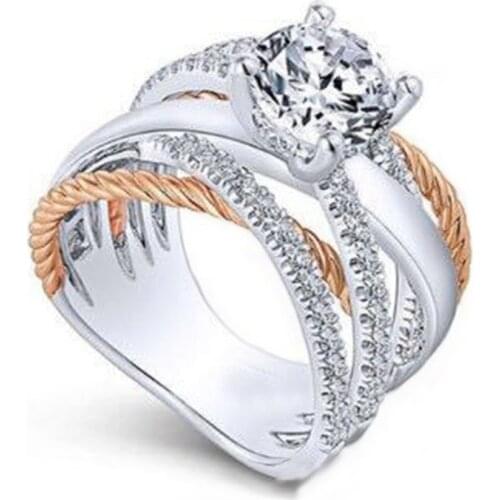 Surflove Rings With Cubic Zirkonia For Women