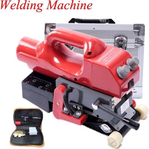 220v Anti-Seepage Film Welder Geomembrane Anti-seepage Film Welding Machine Tunnel Waterproof Board Double Rail Welder LST800