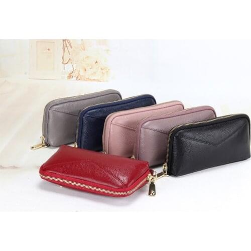 WHTUOHENG Women's Red Wallets