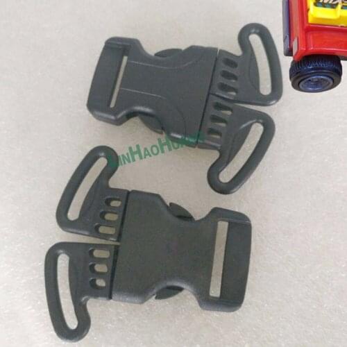 NEW 5pcs Frog Plastic Baby Carriage Safety Buckle For 25mm Shoulder Under Webbing Black Stroller Accessories Plastic buckle-25MM