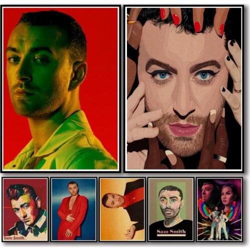 29 Designs Sam Smith Kraftpaper Poster Alternative Abstract Art Painting Funny Wall Sticker for Coffee House Bar