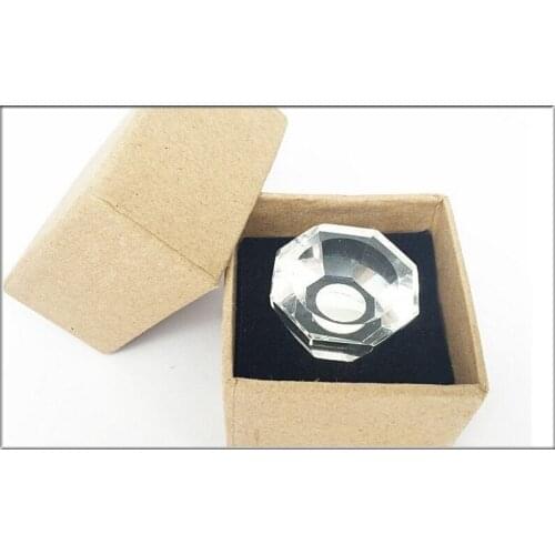 3 Pcs Crystal Lashes Glue Holder Ring Adhesive Pallet for Professional 3D Fake Eyelashes Extension Tool By Free Shipping