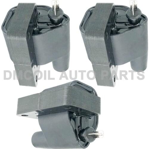 3 PCS IGNITION COIL FOR CHERY QQ AGRICULTURAL MACHINERY LAWN MOWER GOLF TRAILER 0.8L 1.0L (03-12) 272 372 S11-3705100 DQG126C