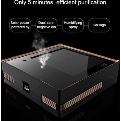 MWdao car air purifier vehicle air ionizer fresh Humidifier negative ion ozone ozonizer odor eliminator usb for car