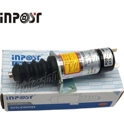 366-07197 Stop Solenoid Valve SA-3405T 1502 12V For Lister Petter 1502-12C7U2B2S1